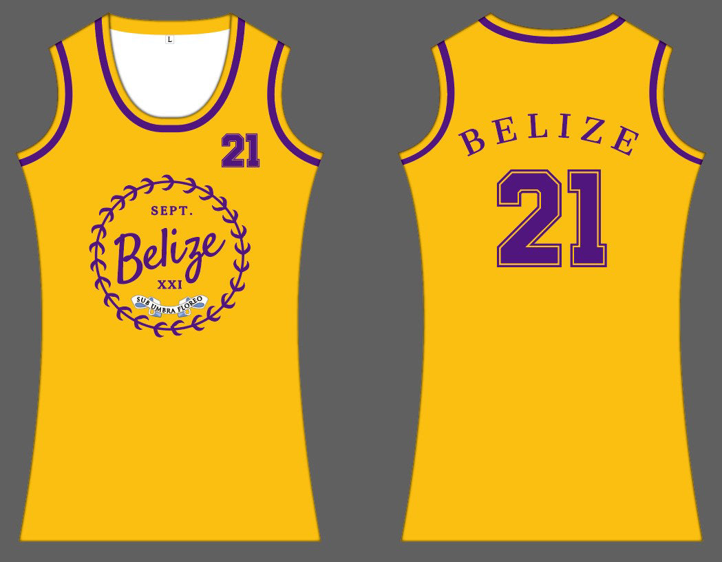 Belize21 Men Basketball Jersey