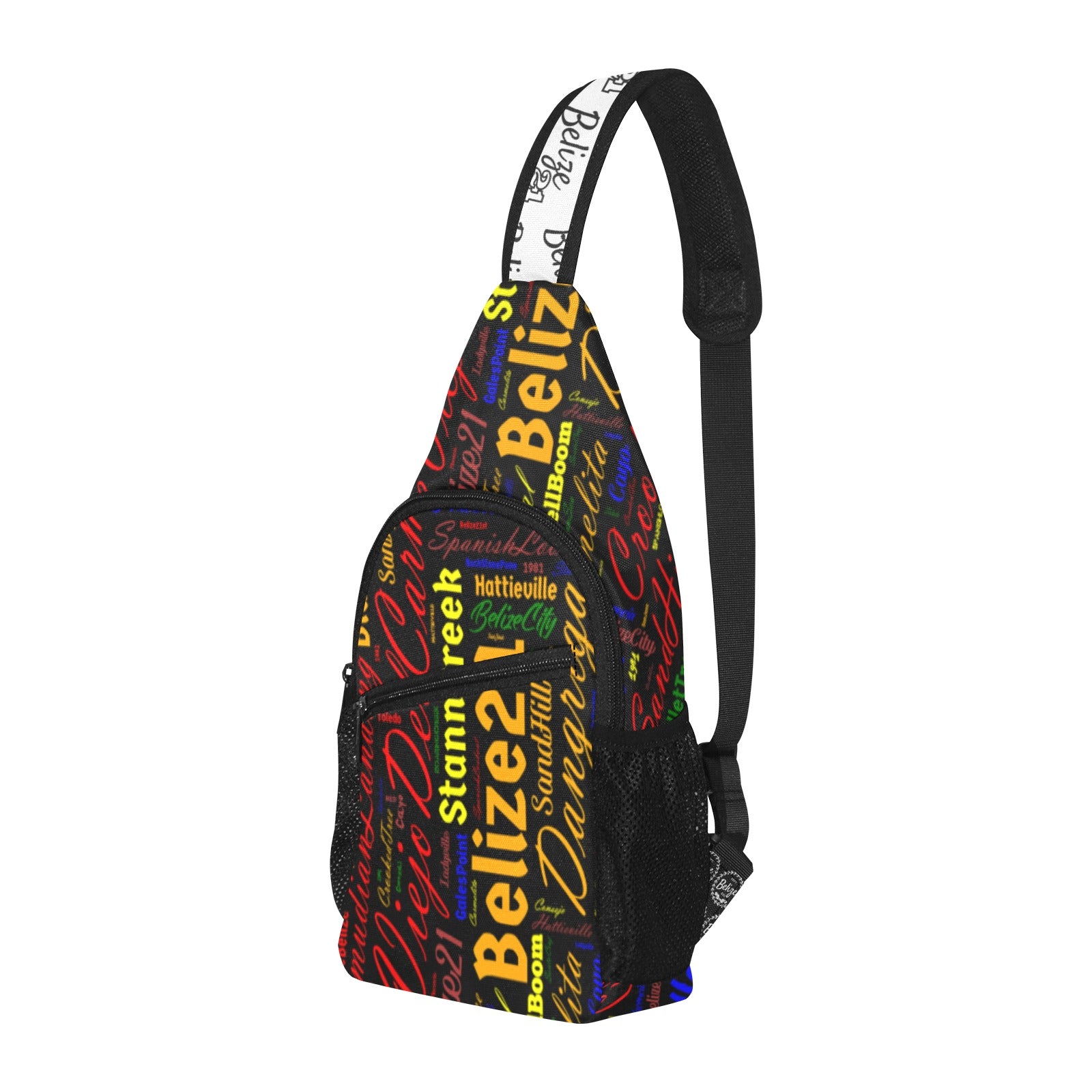 Belize Print Chest Bag