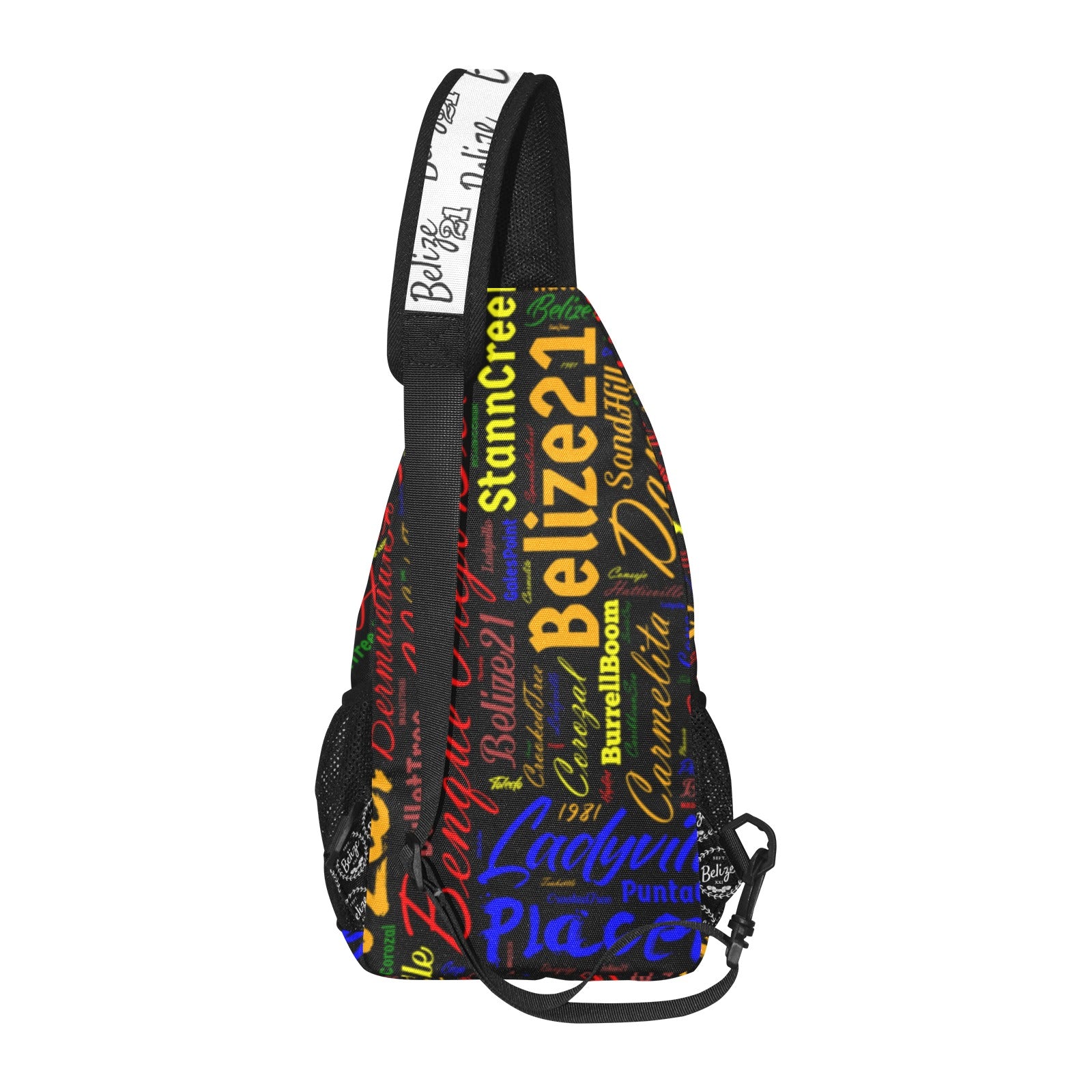 Belize Print Chest Bag