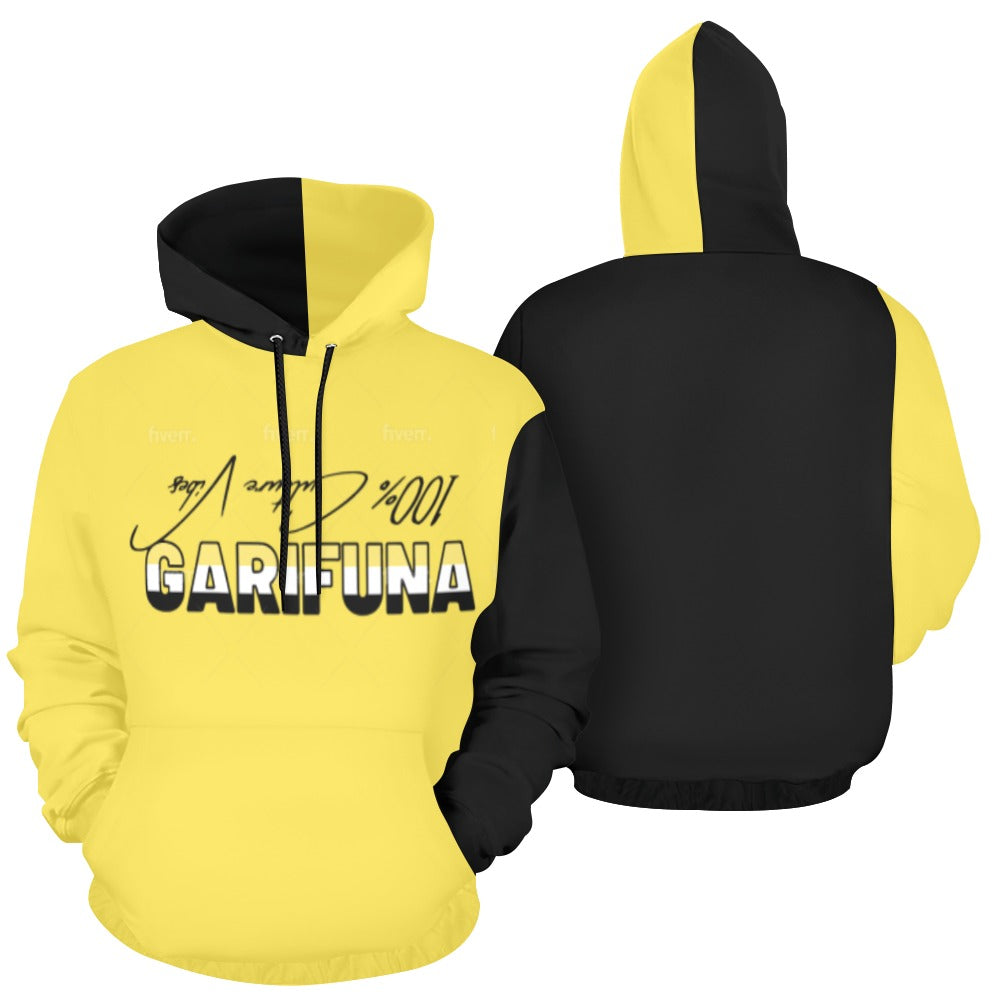 Black & Yellow Garifuna Hoodie