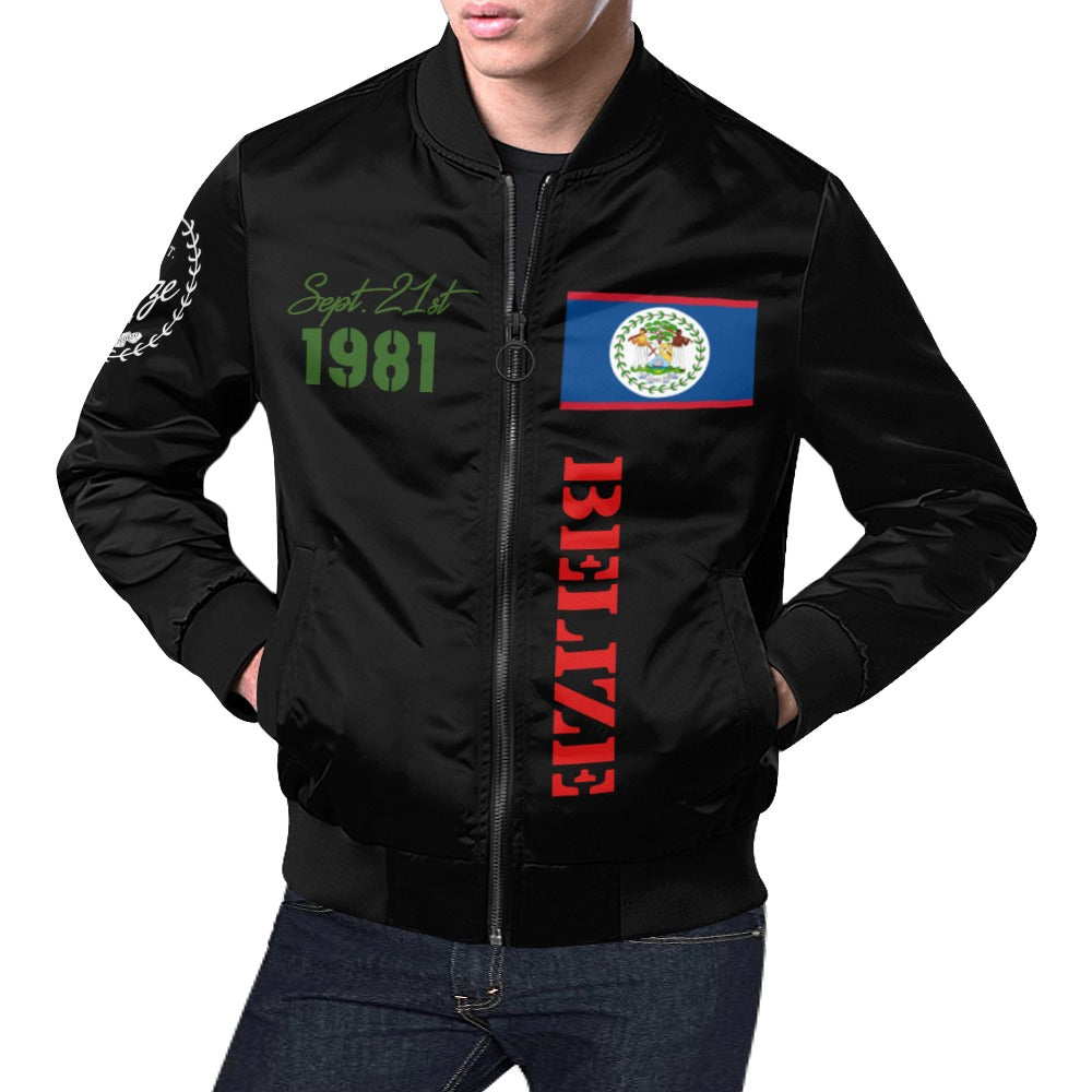 Belize Independence Day Bomber Jacket