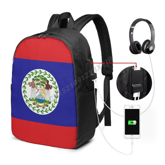 Backpack Belize Flag